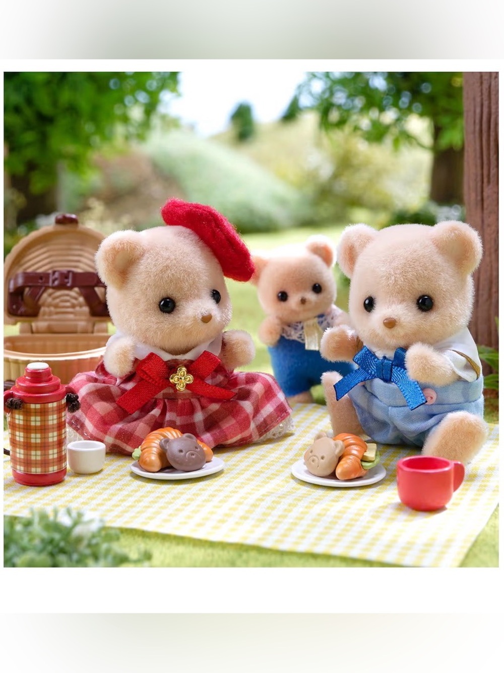 Sylvanian Family Set EPOCH Doll & Furniture Set FS-60 ST Mark Certified